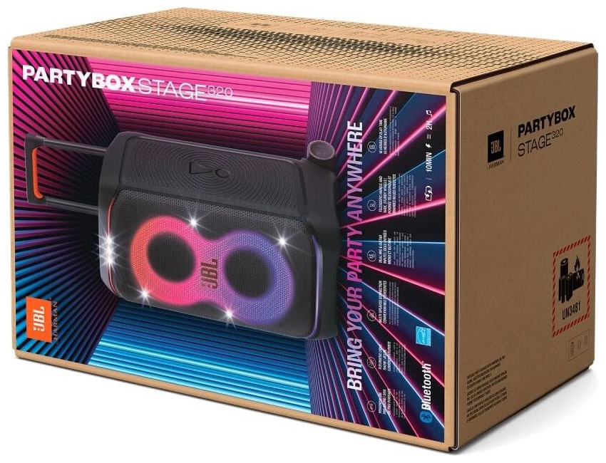 Портативная аудиосистема JBL PARTYBOX Stage 320 фото 10