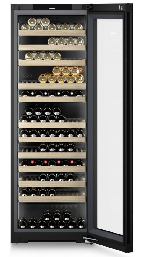 Винный шкаф Liebherr WPgbi 7473-20 001 черное стекло фото 5