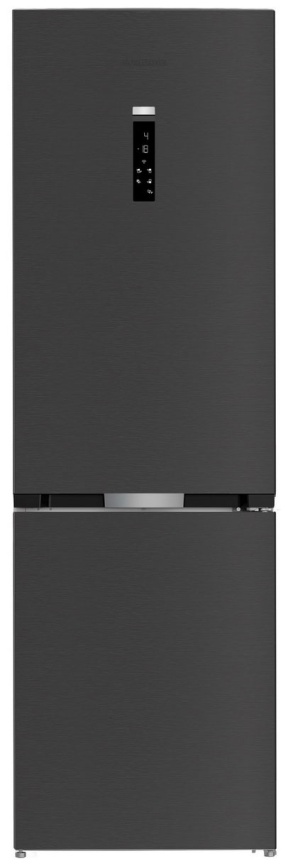 Двухкамерный холодильник Grundig GKPN66930LXDW No frost, темно-серый фото 3
