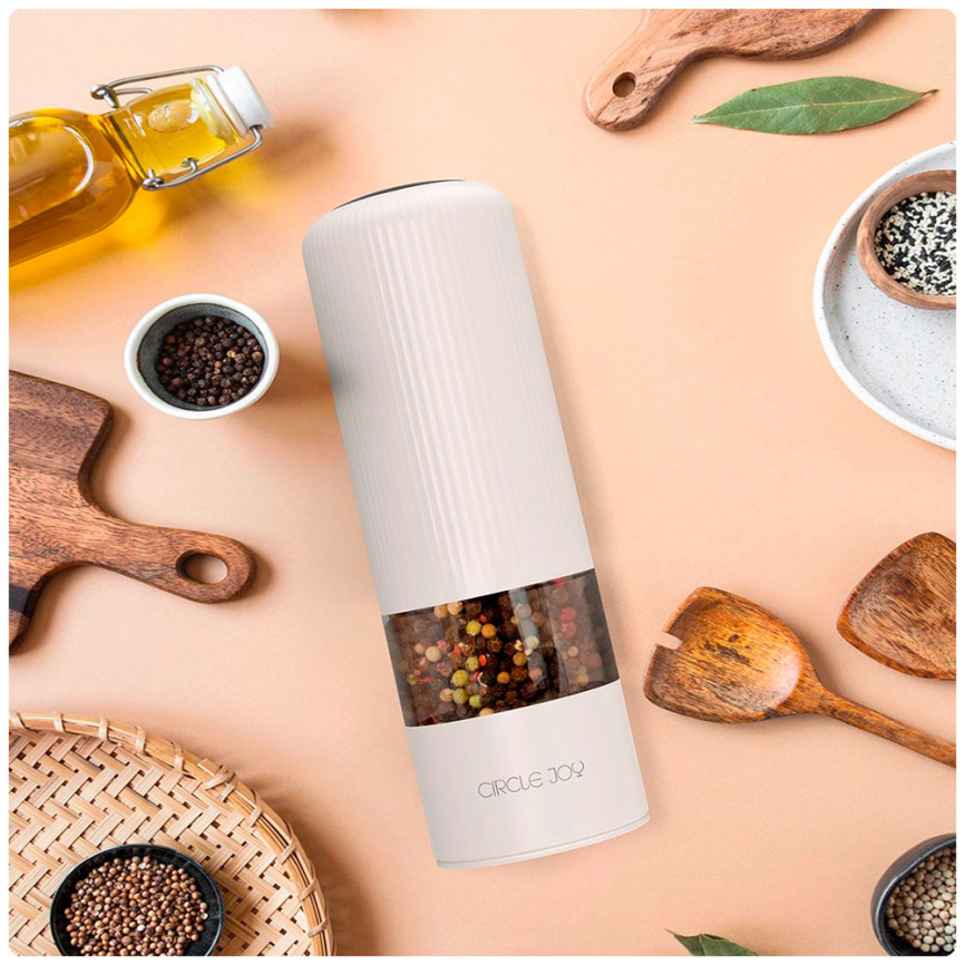 Мельница электрическая для специй Circle Joy Electric Grinder CJ-EG02 White RUS, белая фото 2