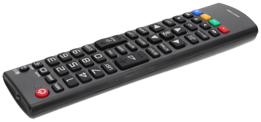 Универсальный пульт Huayu AKB73715603, для телевизора LG, черный фото 6