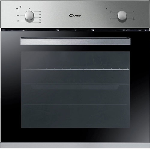 Электрический духовой шкаф Candy FCP100X/E 59 см, 70 л гриль, серебристый фото 1