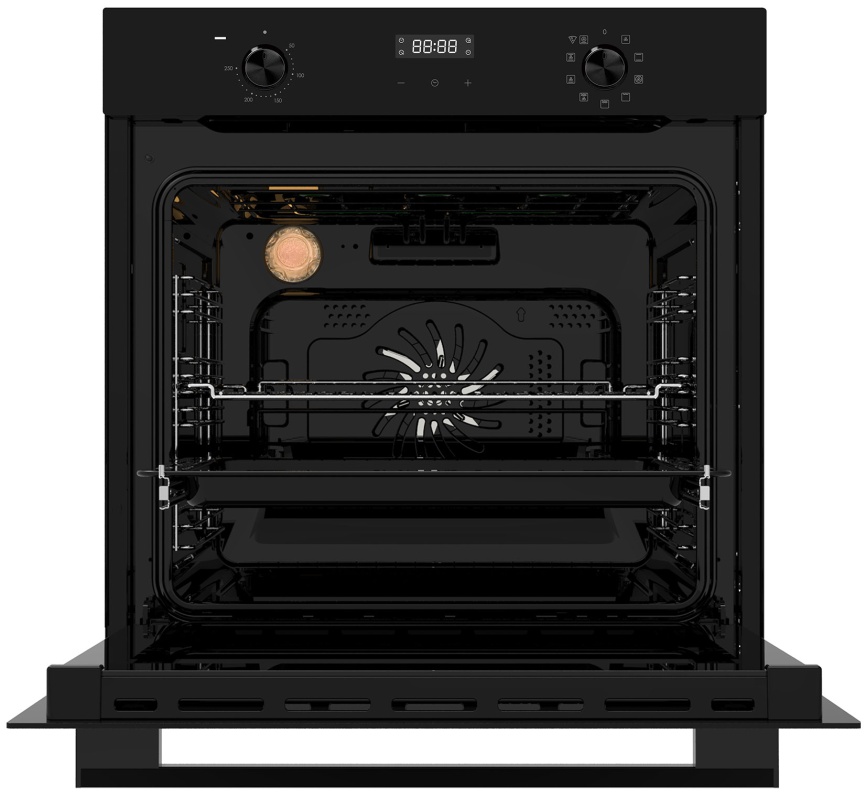 Электрический духовой шкаф Candy COXP08LTBB 59 см, 78 л, гриль и конвекция, черный фото 2