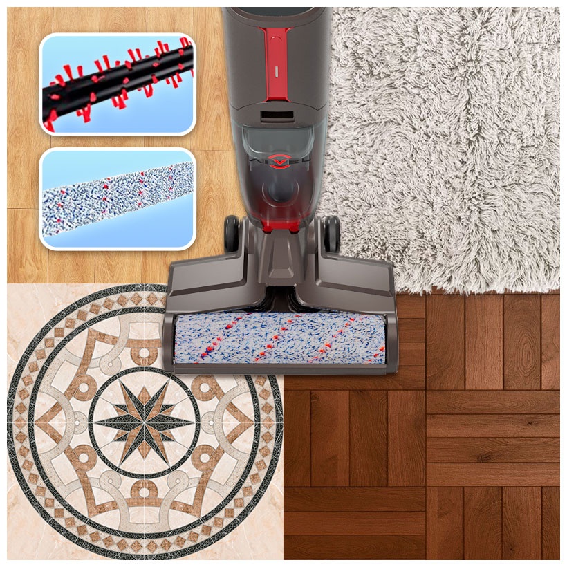 Моющий беспроводной пылесос Atvel Upright F16 фото 11