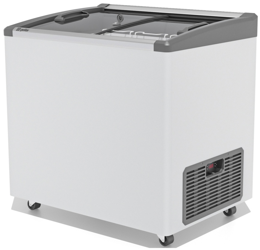 Морозильный ларь Gellar FG 250 E A 240 л, белый фото 2