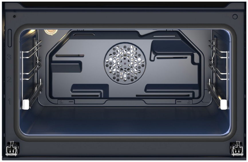 Электрический духовой шкаф Grundig GEKM19300DX 59 см, 48 л, гриль и конвекция, черная сталь фото 5