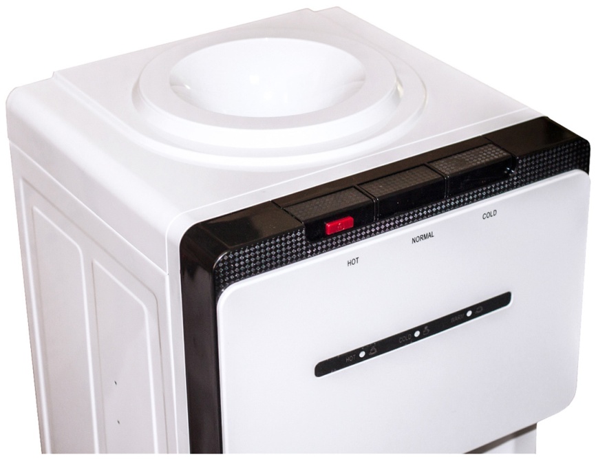 Кулер для воды Aqua Work YLR2-5-V908 (белый) напольный, компрессор, шкафчик 6.5 л, 3 кнопки (20274) фото 5