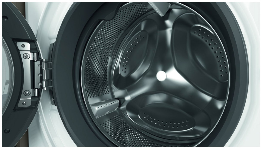 Узкая стиральная машина  Hotpoint NSS 6015 W RU автомат 6 кг, белый фото 9