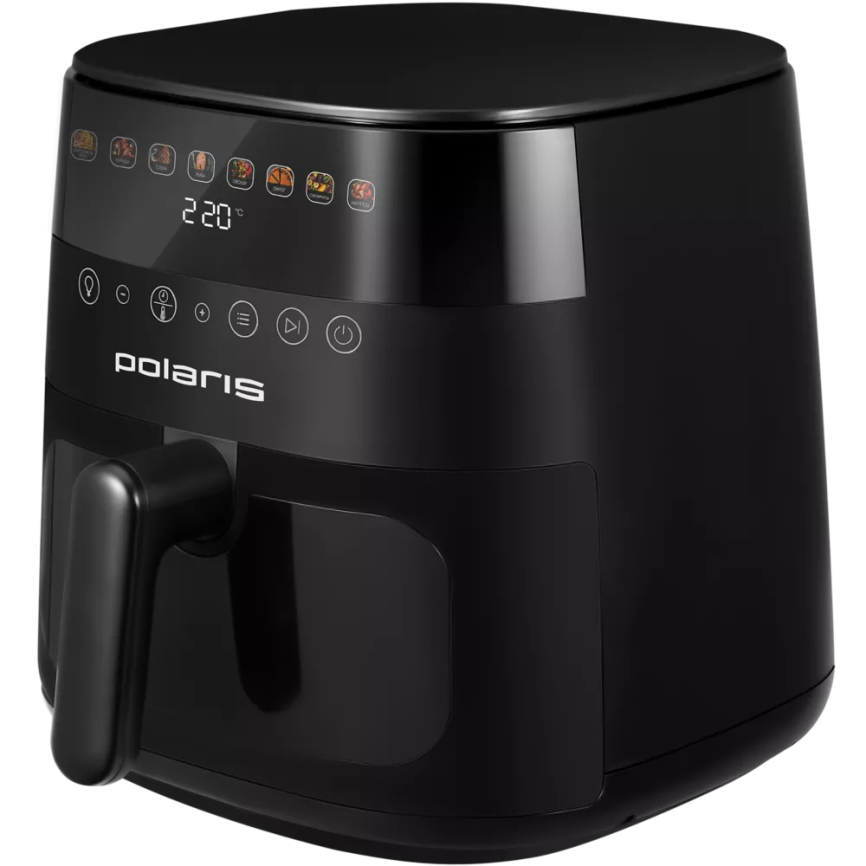 Аэрогриль электрический PAF 8003W WIFI IQ Home Черный POLARIS CN фото 12