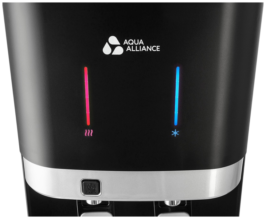Пурифайер-проточный кулер для воды Aquaalliance A820s-LC (00437) black фото 5