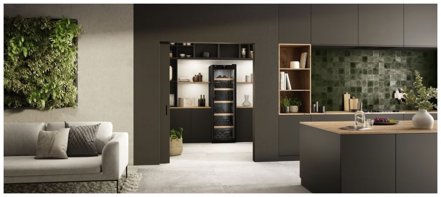 Винный шкаф Liebherr WPbl 5001-20 001, с замком, инверторный компрессор, черный фото 9