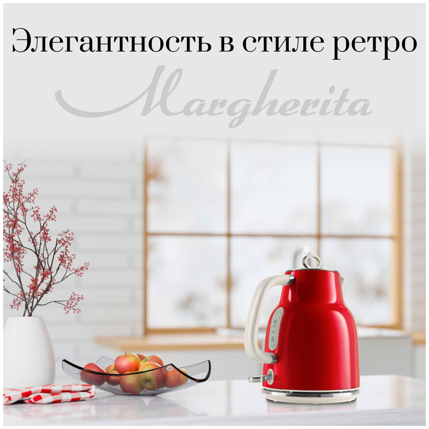 Чайник электрический Tesler KT-1760 RED фото 7