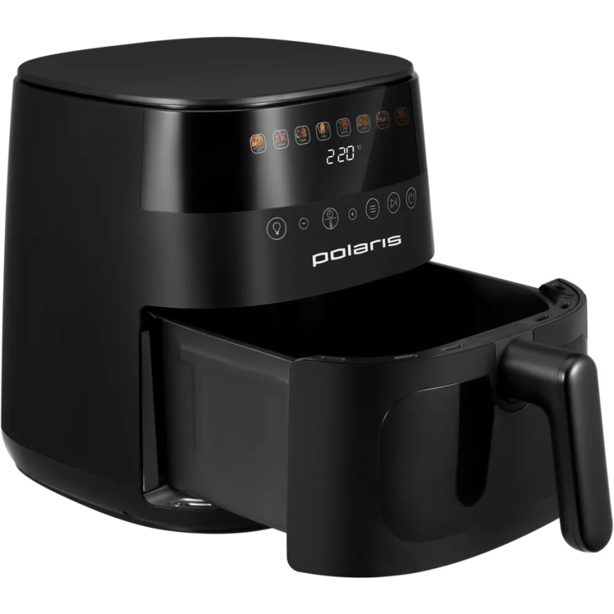 Аэрогриль электрический PAF 8003W WIFI IQ Home Черный POLARIS CN фото 10