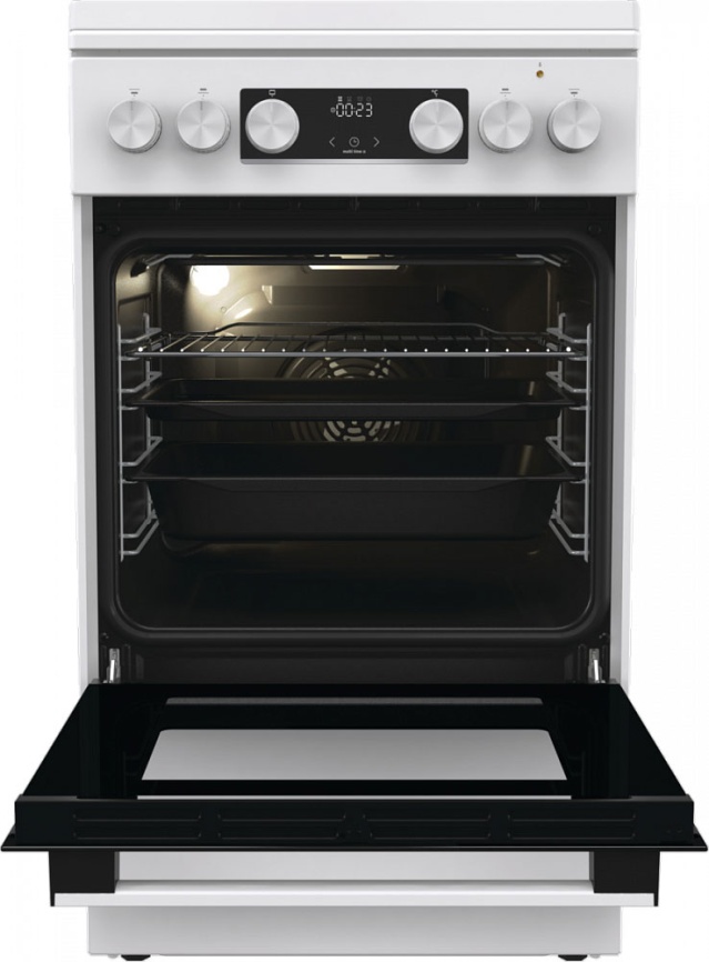 Комбинированная плита Gorenje GK5C42WF-B 4 конфорки, белый фото 3