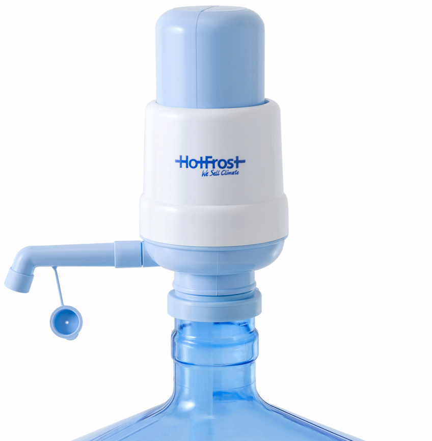 Помпа механическая HotFrost А6, белый с голубым фото 1
