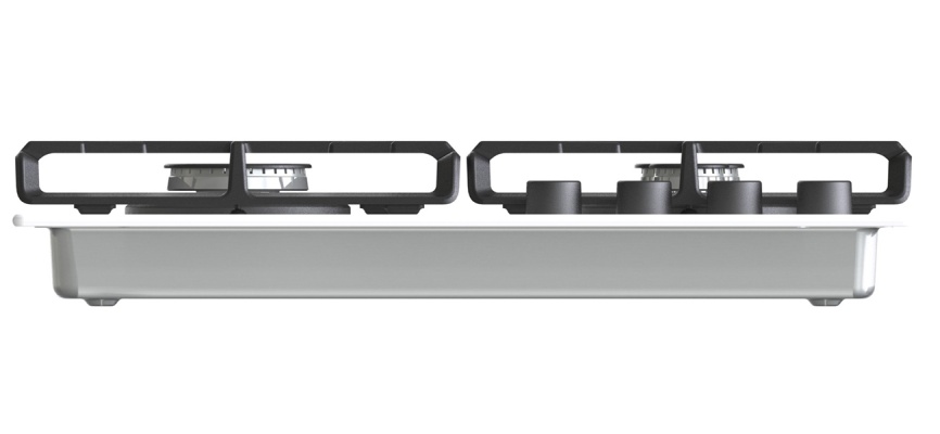 Газовая варочная панель Gorenje GT642AXW 60 см, 4 конфорки электроподжиг газконтроль, белый фото 7