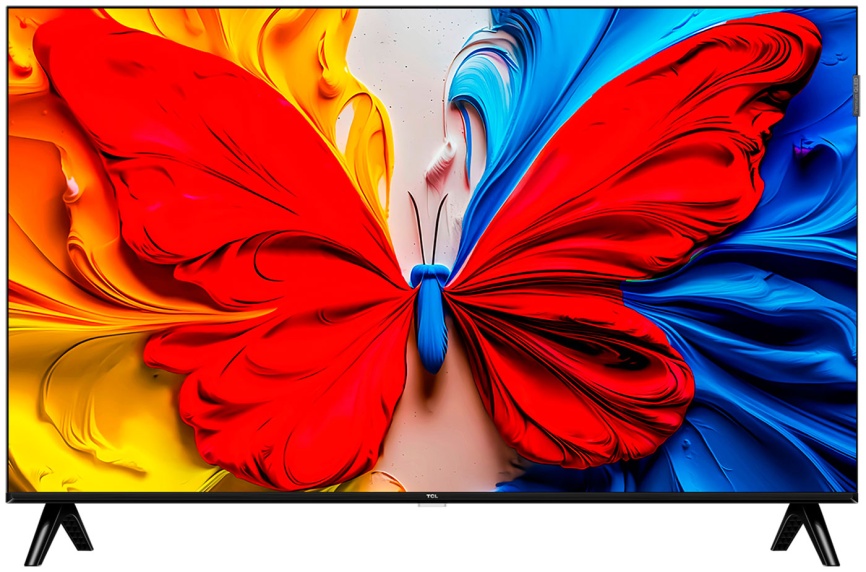 Телевизор TCL 43S5K, 43 дюйма, Full HD, смарт ТВ, Google TV, черный фото 1