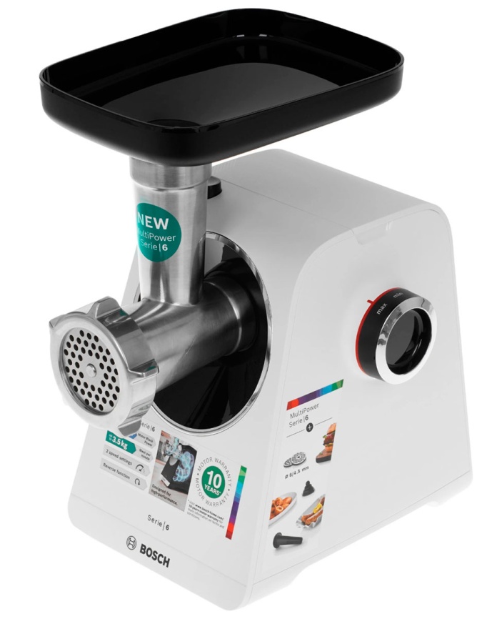 Мясорубка Bosch MFWS607W фото 7