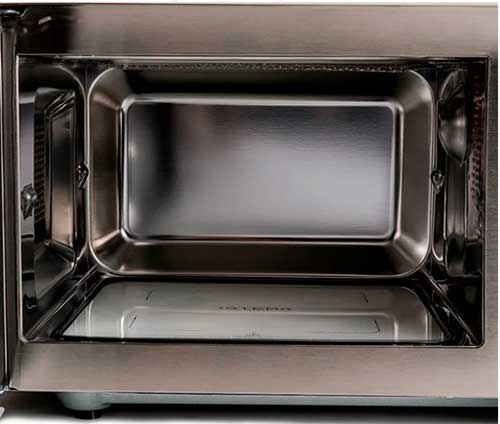 Микроволновая печь - СВЧ Steba MIC 2070 CERAMIC, таймер, часы, нержавеющая сталь фото 2