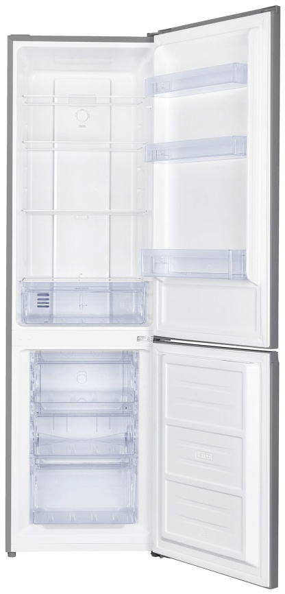 Двухкамерный холодильник Kraft KF-NF293D No frost, графит фото 2