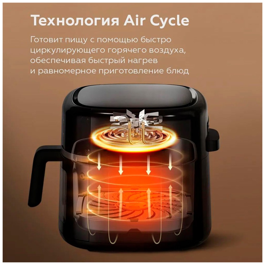 Аэрогриль BQ GR2007, черный фото 3