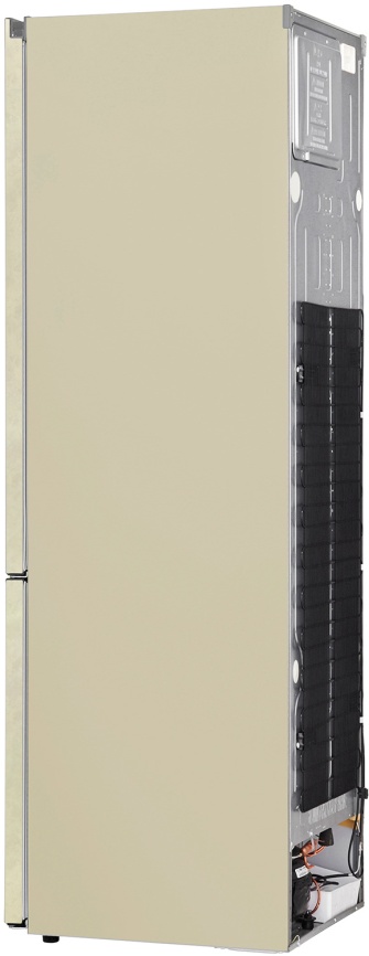 Двухкамерный холодильник LG GA-B 509 CECL No frost, бежевый фото 3