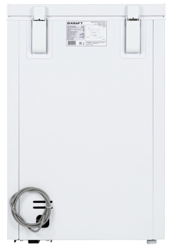Морозильный ларь Kraft BD (W)-100RX A+ 100 л, белый фото 8