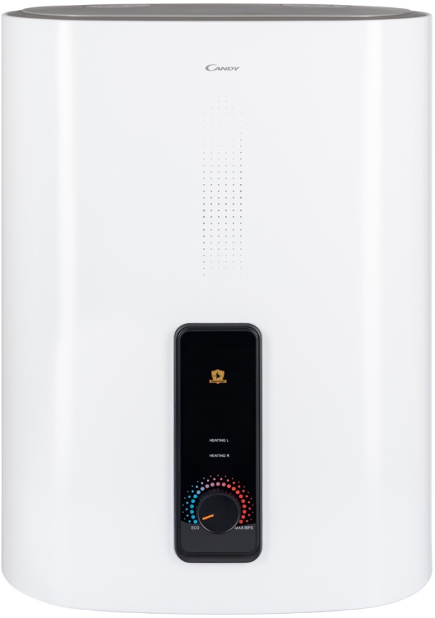 Водонагреватель накопительный Candy 80L CF80V-P3R, нижняя подводка, белый фото 1
