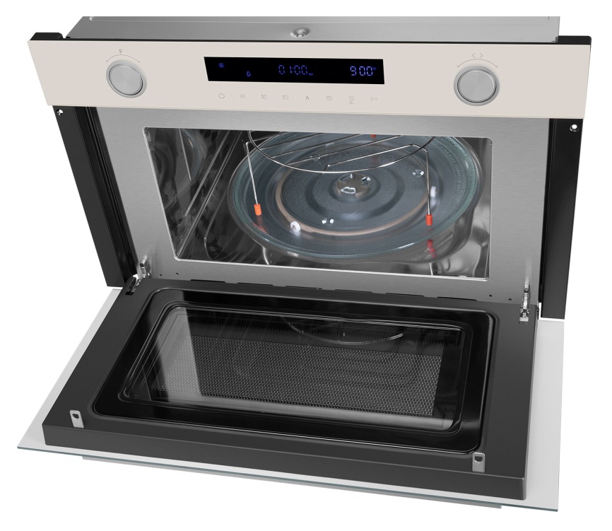 Встраиваемая микроволновая печь СВЧ Maunfeld MBMO349GBG фото 3