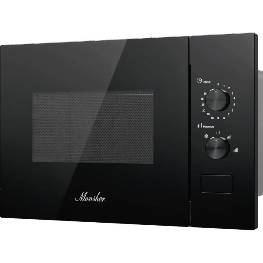 Встраиваемая микроволновая печь MONSHER MONSHER MMH 1015 Noir фото 3