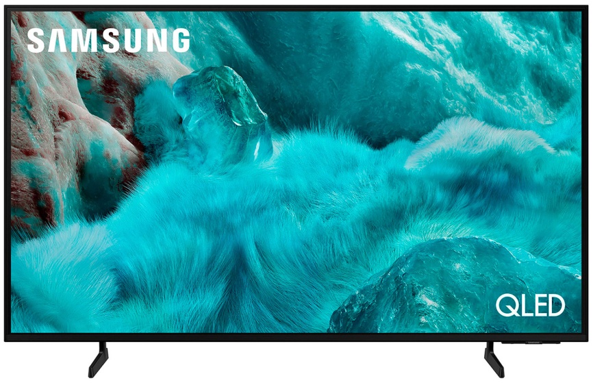 Телевизор Samsung QE43Q7FAAUXRU, 43 дюйма, 4K Ultra HD, смарт ТВ, Tizen, черный фото 1