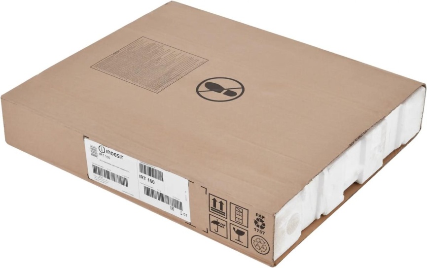 Электрическая варочная панель Indesit IRT 160 B 58 см, 4 конфорки стеклокерамика, черный фото 10