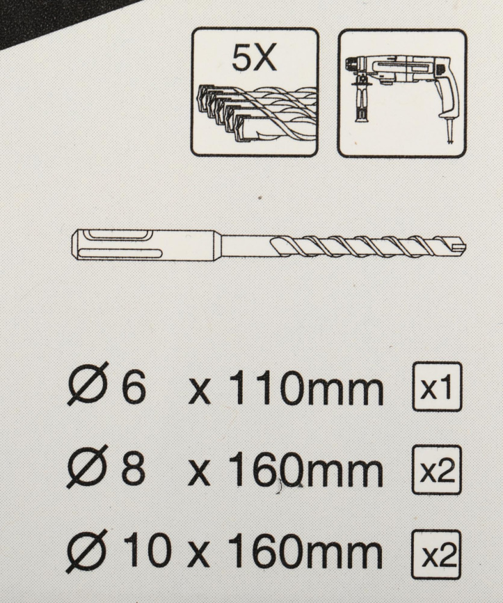 Набор буров Makita B-54704 фото 5