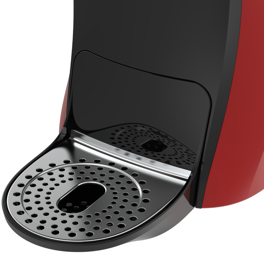 Кофемашина капсульного типа Vista Teano DNS400 (Dolce Gusto, сенсорная), красная фото 5