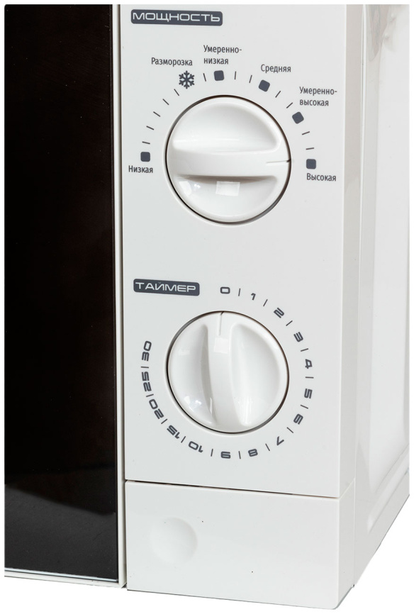 Микроволновая печь - СВЧ JVC JK-MW123M, 700 Вт, таймер, белый фото 4