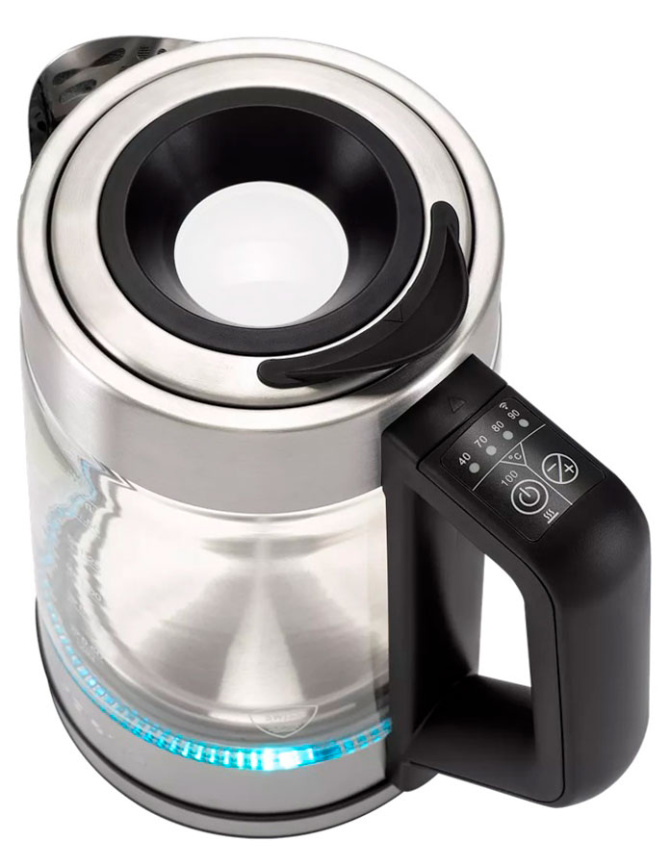 Чайник электрический Polaris PWK 1725CGLD WIFI IQ Home, матовый фото 5