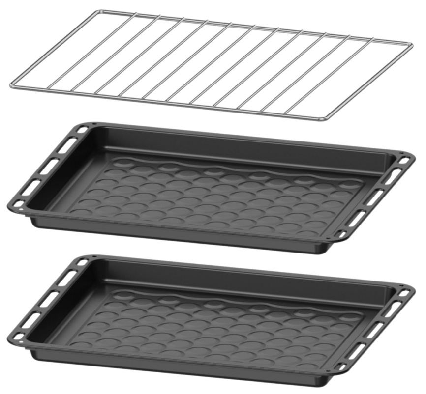 Электрический духовой шкаф Darina 0V5 BDE112 708 B1 59 см, 65 л, гриль и конвекция, черный фото 9