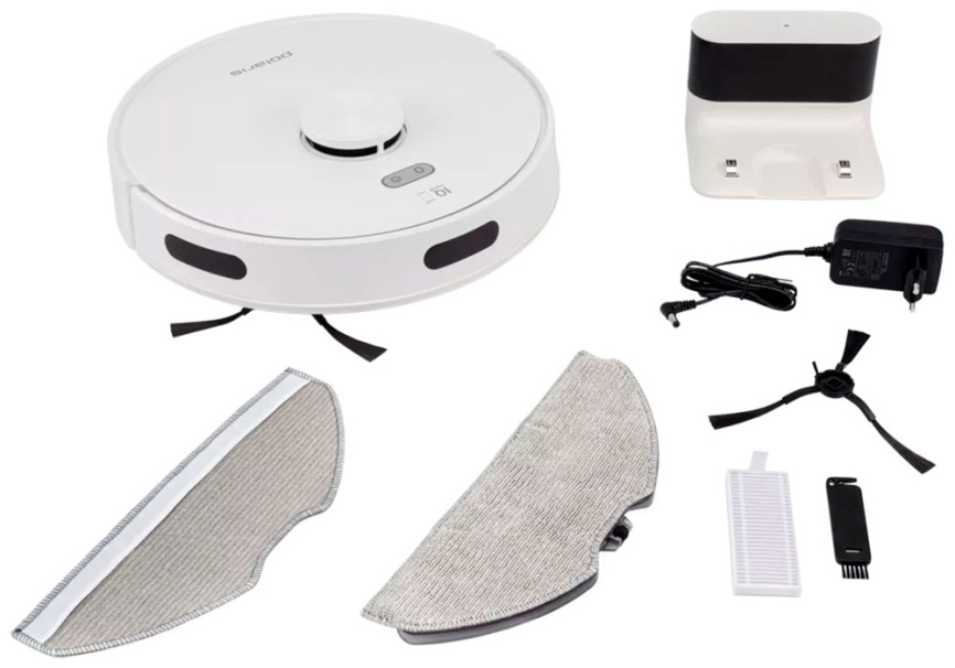 Робот-пылесос Polaris PVCR G2 6001 WIFI IQ Home, белый фото 6