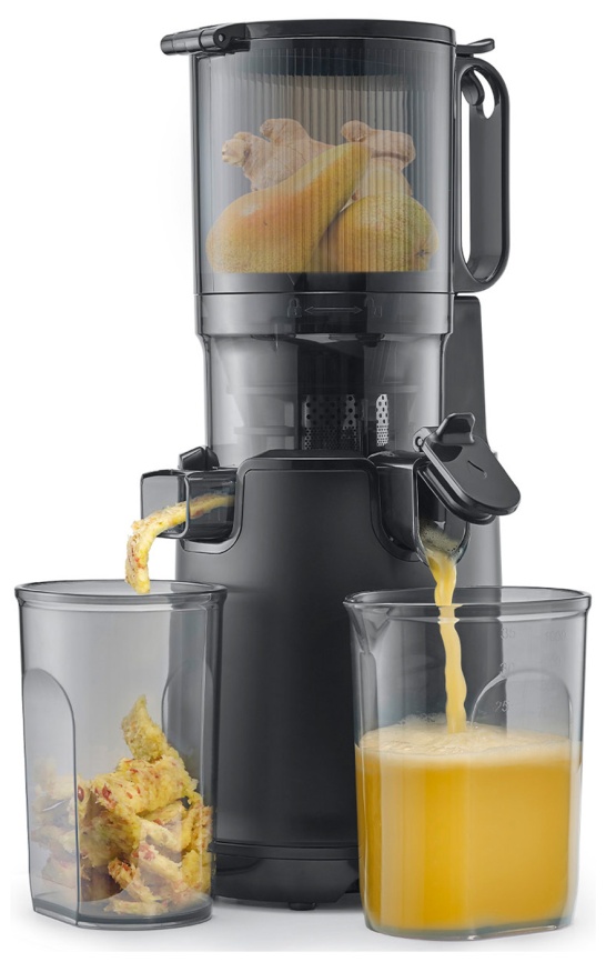 Соковыжималка шнековая Caso Juice Fit Pro, мощность 250 Вт, черный фото 3