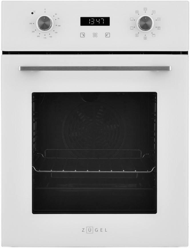 Электрический духовой шкаф Zugel ZOE452W, белый фото 1