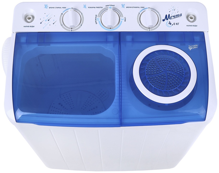 Активаторная стиральная машина Мечта WMS T413UPTA01 автомат 4 кг, белый фото 3