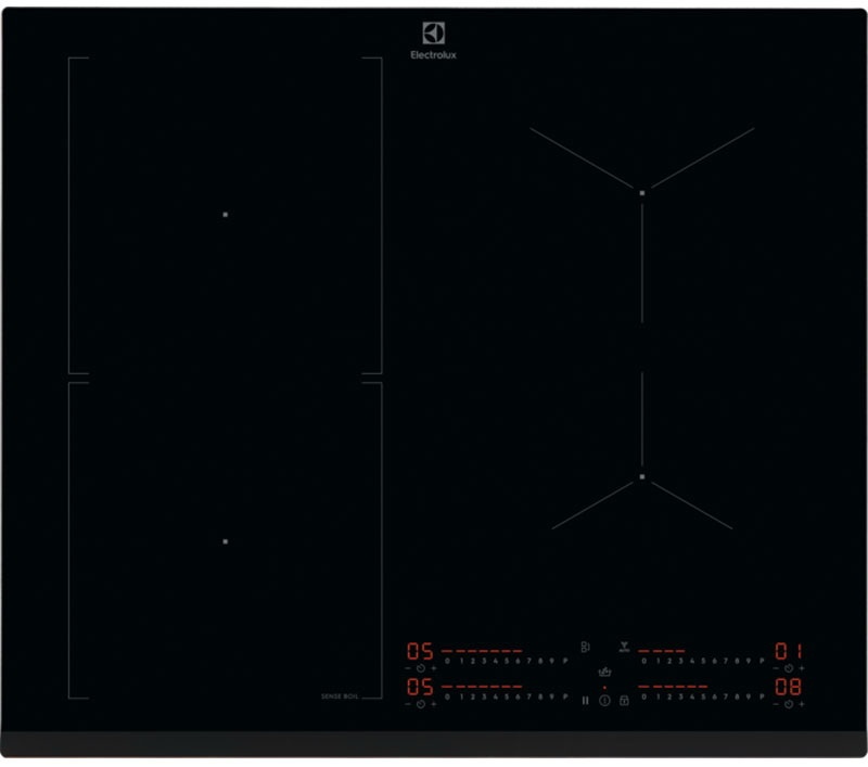 Электрическая варочная панель Electrolux EIS62453 59 см, 4 конфорки стеклокерамика, черный фото 1