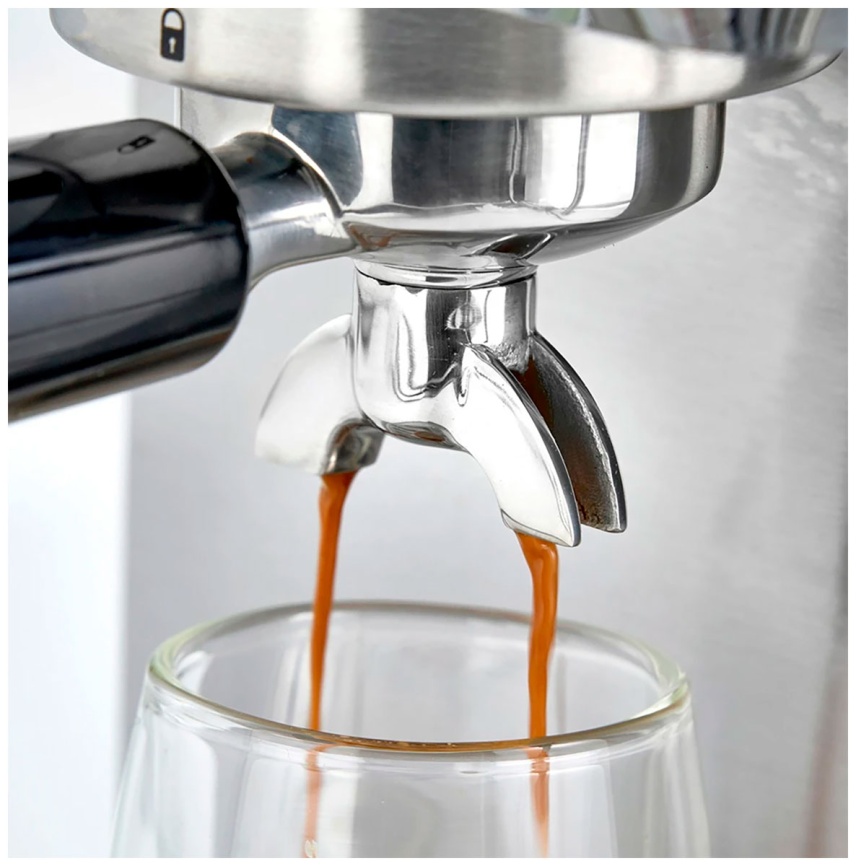 Кофеварка Caso Espresso Gourmet, манометр, 19 бар, нержавеющая сталь фото 8