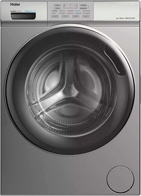 Стиральная машина Haier HW60-BP12919AS 6 кг, серебристый фото 1