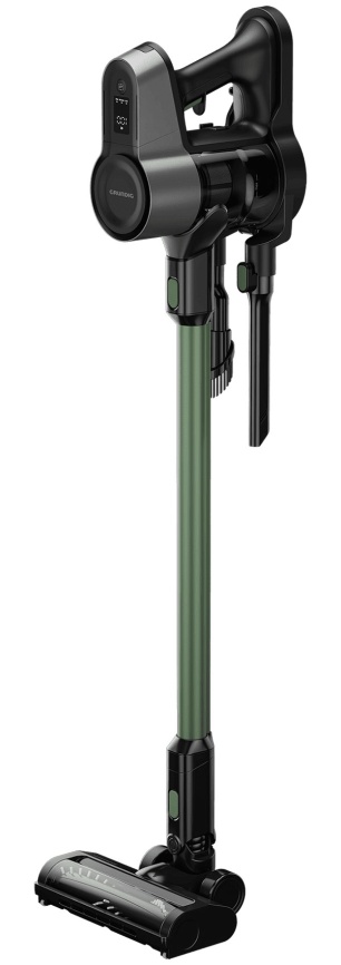 Пылесос вертикальный Grundig VCP 6230 PET, оливковый/черный, LED подсветка фото 2