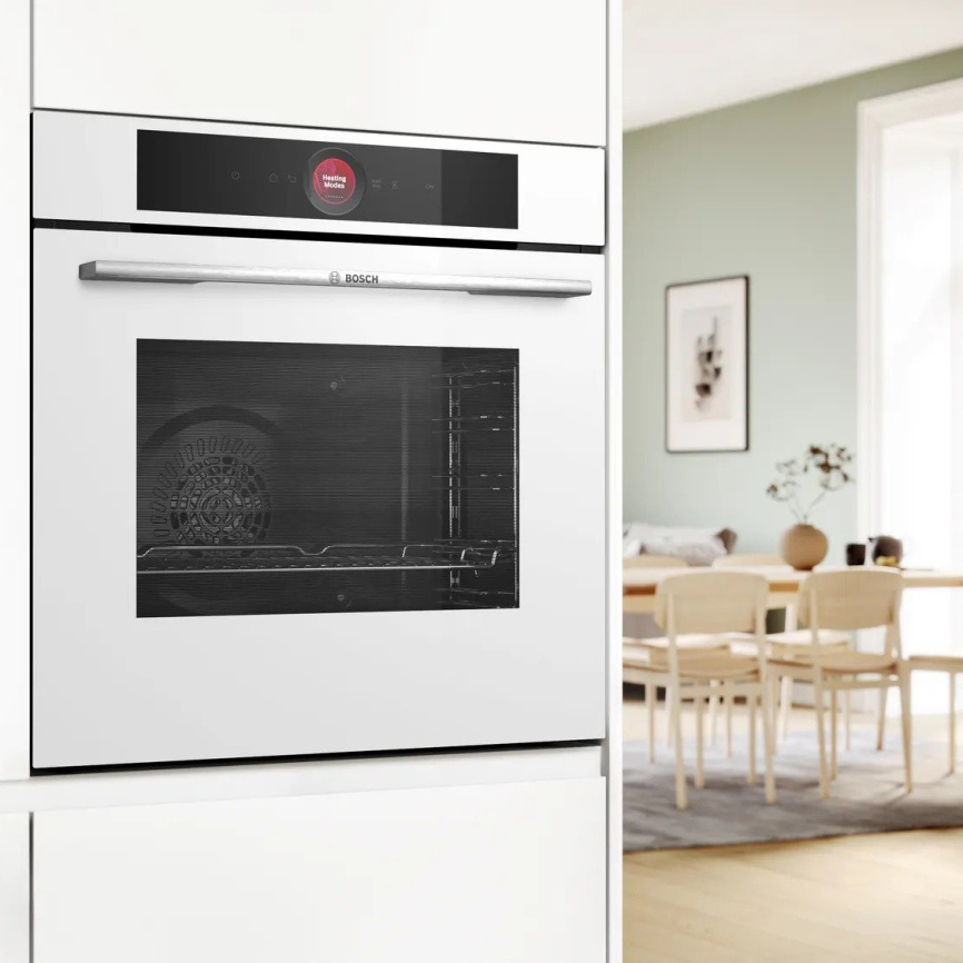 Встраиваемая электрическая духовка BOSCH Встраиваемый духовой шкаф BOSCH HBG7741W1 фото 2