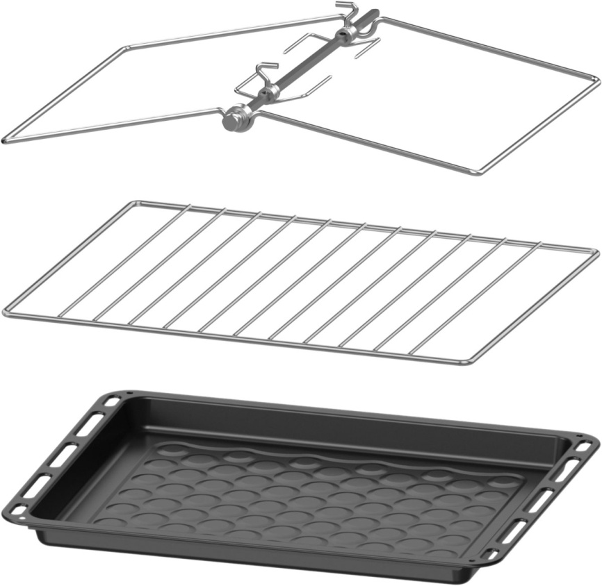 Комбинированная плита Darina 1B KM 441 306 W 50 см, 50 л, 4 конфорки, белый фото 10