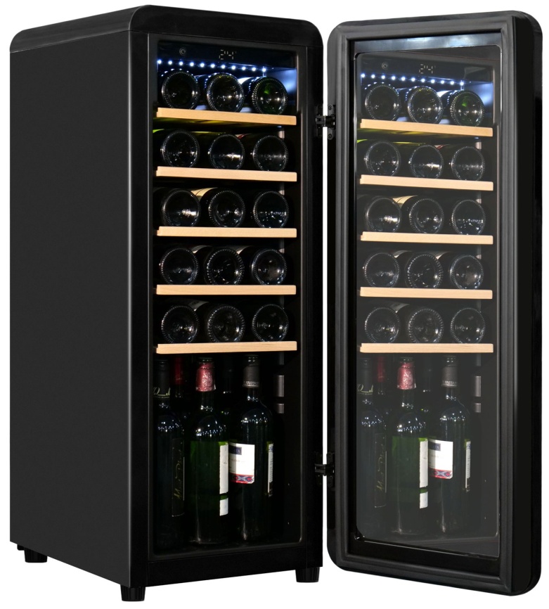 Винный шкаф Tesler CWC-248 BLACK фото 9