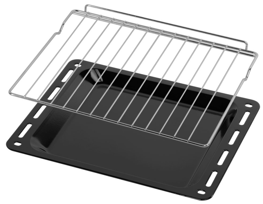 Электрический духовой шкаф Maunfeld AEOH60102S 59 см, 60 л гриль конвекция, серебристый фото 14