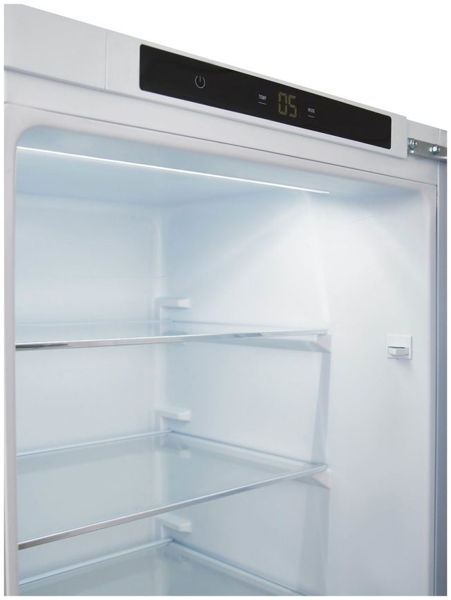 Встраиваемый двухкамерный холодильник Ascoli ADRF241WEBI No frost, белый фото 6